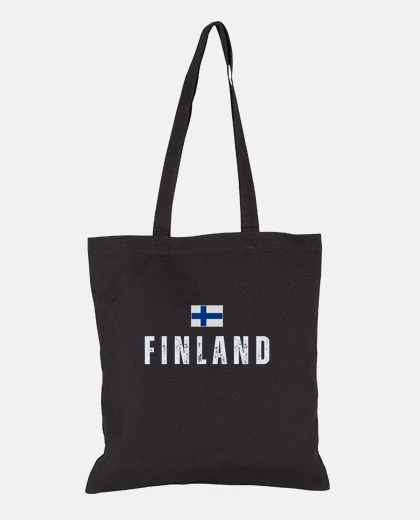 Bag flag of finland finnish pride