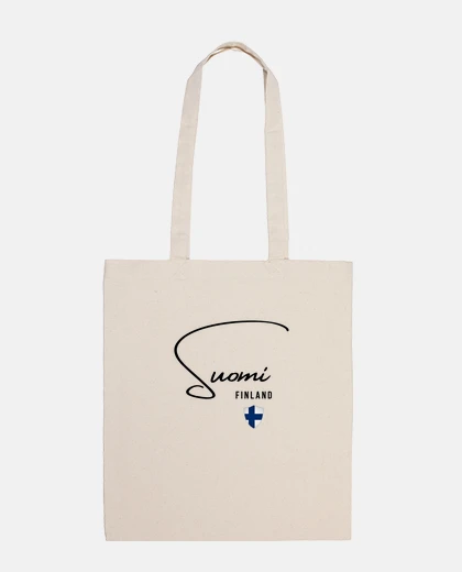 Bag flag of finland finnish pride