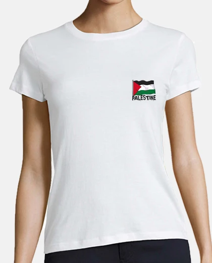 T-shirt flag of palestine