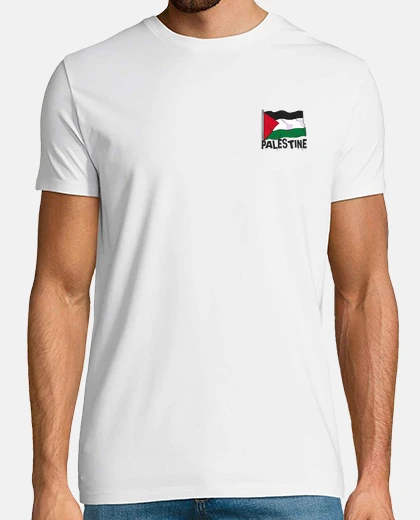 T-shirt flag of palestine