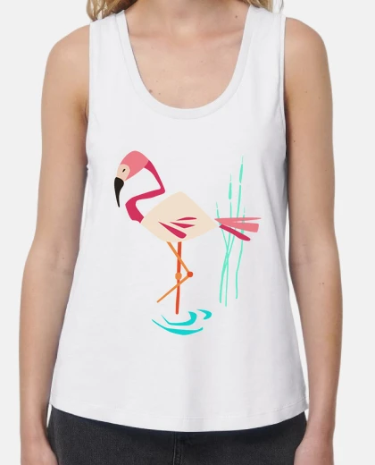 Tee-shirt flamant rose