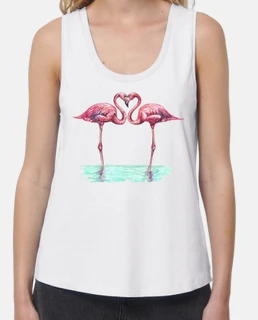 flamants roses dans l' amoureux