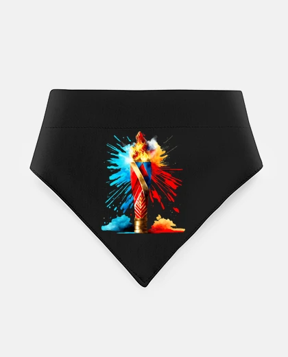 Mascotas flame jo torch bearer customizable doggie