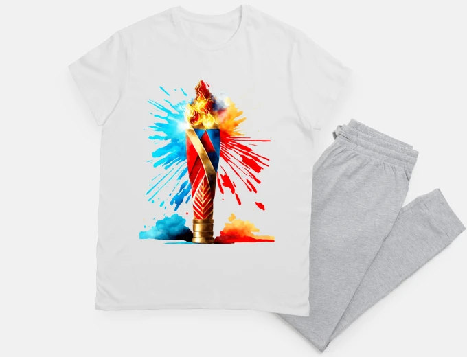 Pyjama flame jo torch bearer customizable girl sleep night