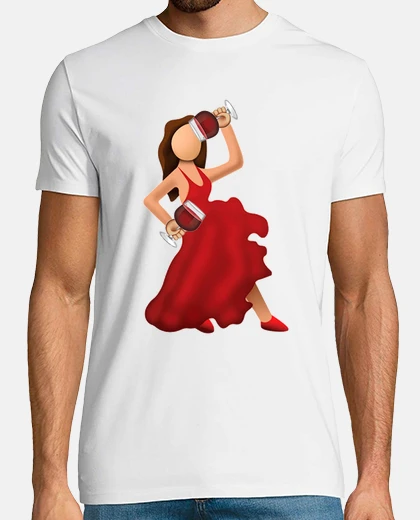 Camiseta flamenca whatsapp borracha