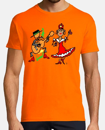 T-shirt flamenco