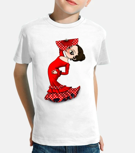 Children's flamenco dancer