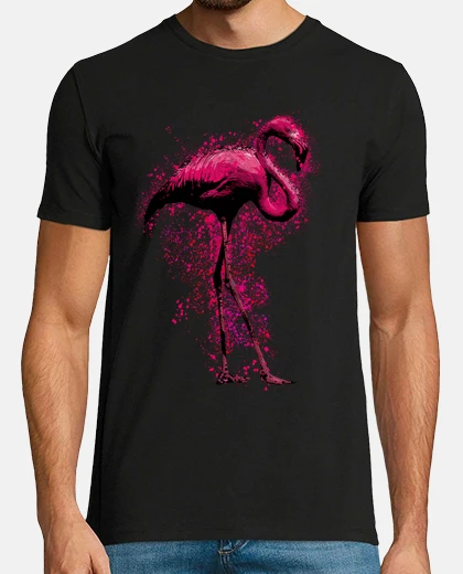 Camiseta flamenco salvaje