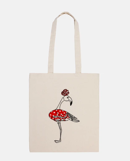 Borsa flamenko (linee nere).