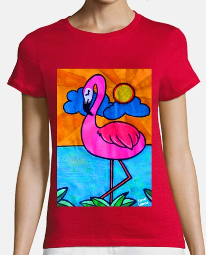 Playera Flamingo