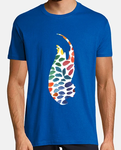 Tee-shirt flamme de couleurs