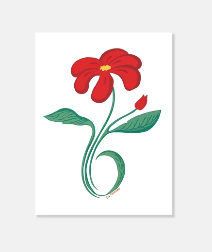 Tableau fleur.