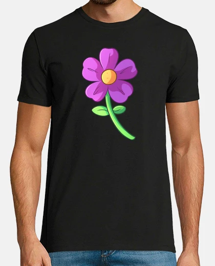 Tee-shirt fleur