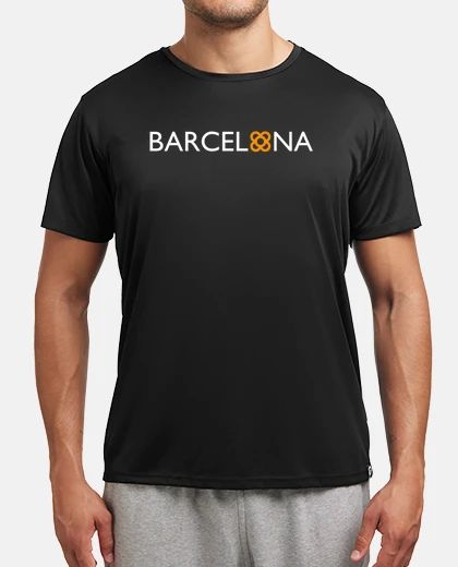 Tee-shirt fleur de barcelone