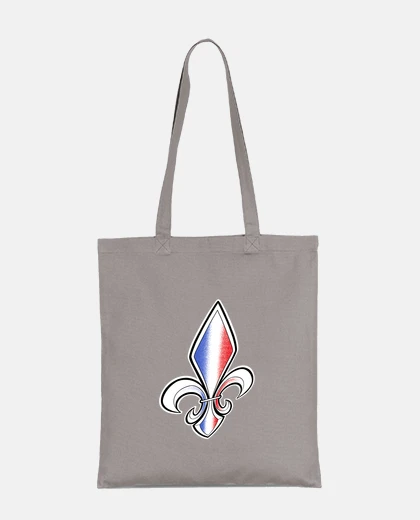 Borsa fleur de lys bandiera francese