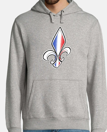 Sudadera fleur de lys french flag