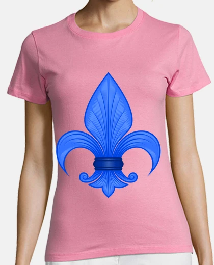 Tee-shirt fleur de lys symbole royaliste roi