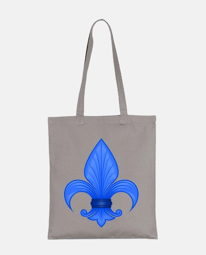Sac fleur de lys symbole royaliste roi sac étudiante liseuse fourre-tout 