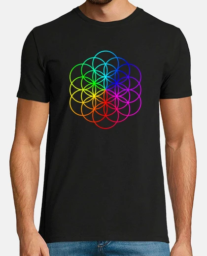 Tee-shirt fleur de vie h