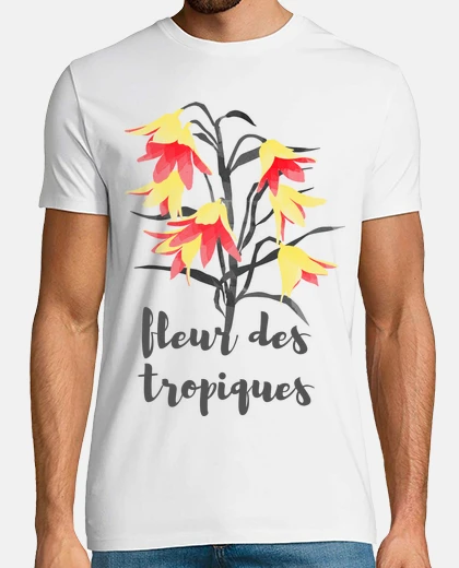 Tee-shirt Fleur des tropiques