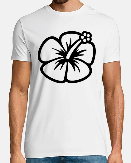 Tee-shirt fleur d'hibiscus
