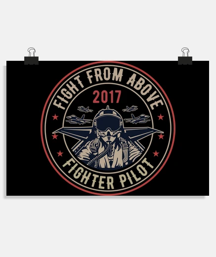 Poster flight from above