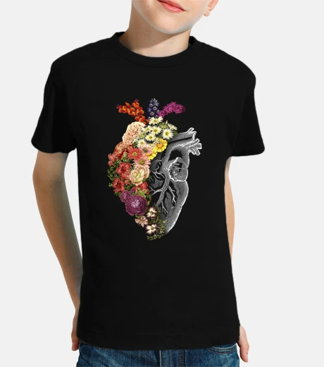 Ropa flor corazón primavera