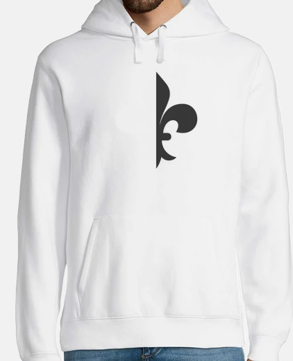 Sudadera Flor de Lis BN