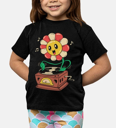 Ropa flor de vinilo