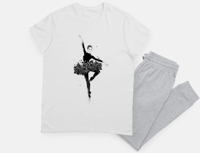 Pyjama floral dance