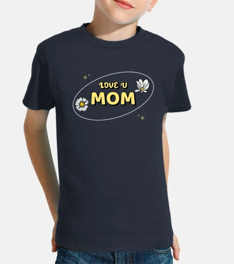 Ropa floral love you mom 70s retro aesthetic