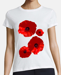 floral composition poppies