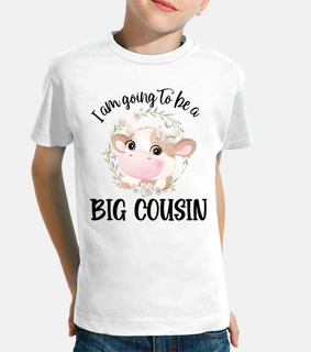 floral cow i am going to be a big cousi