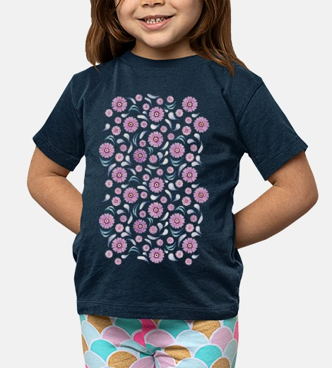 Abbigliamento floreale su calce