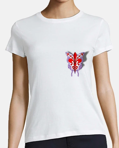 T-shirt Florence lily with butterfly silhouette