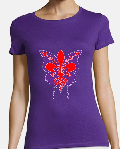T-shirt Florence lily with butterfly silhouette