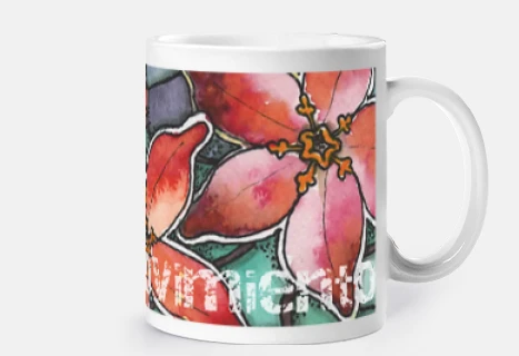 flores - taza