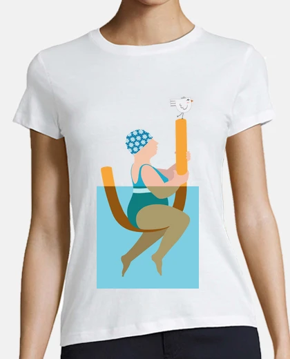 Tee-shirt flotteur de femme
