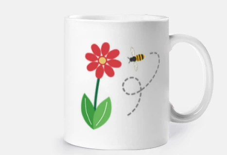 flower and bee
