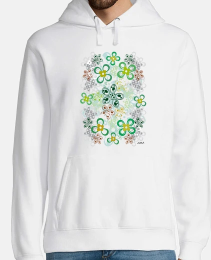 Hoodie flowers for g v002
