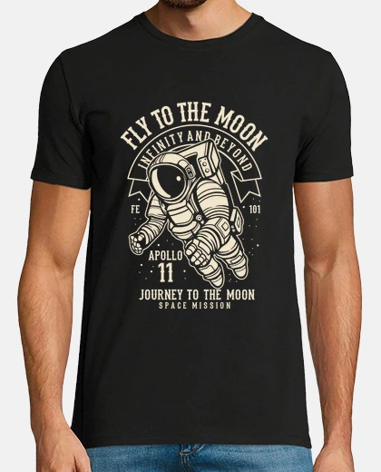 Camiseta Fly to the Moon