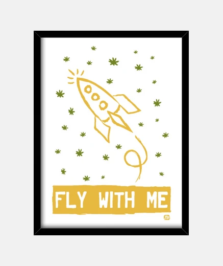 Framed fly with me