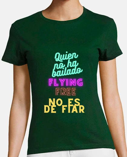Camiseta Flying free 
