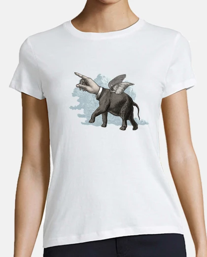 Tee-shirt flying ont main d