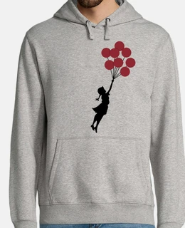 Flying Balloon Girl - Banksy