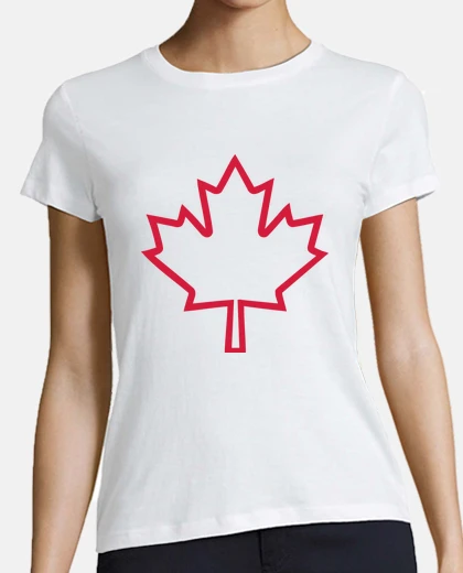 T-shirt foglia d'acero canada