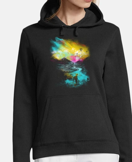 Hoodie follow the road
