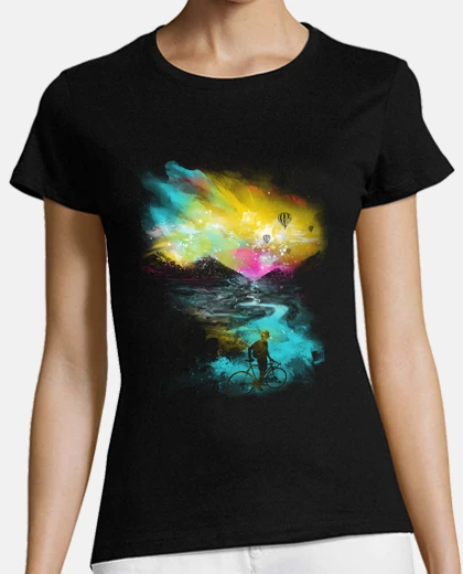 T-shirt follow the road