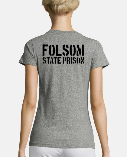 Camiseta FOLSOM PRISON 1968 - GRIS FELPA