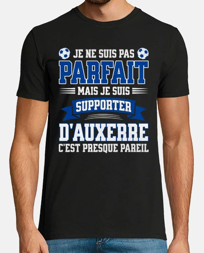Tee-shirt Foot Supporter Football Auxerre